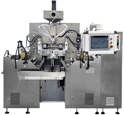 Die Roll Speed 1-10rpm Servo Control Soft Capsule Machine Die Roll Size Ф150x250mm 6&quot;X10&quot; RGY16-15SF