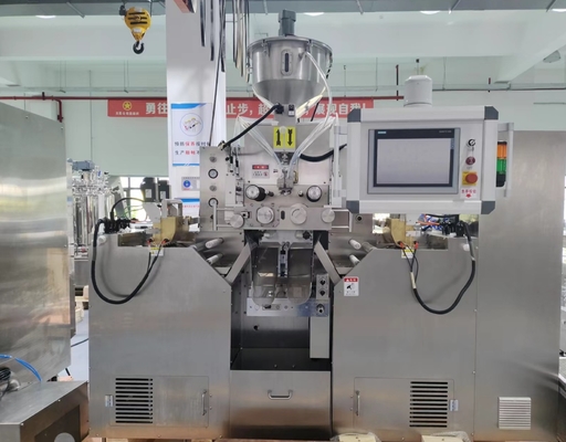 Die Roll Speed 1-10rpm Soft Gel Capsule Manufacturing Machine Untuk Kapsul yang Disesuaikan