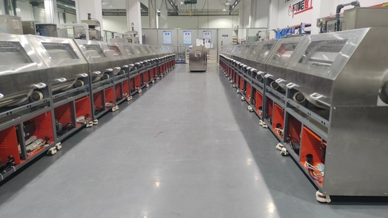 4200x800x1300mm Double Layer Rotary Cage Soft Capsule Dryer With Tumbler Cage Kapasitas 50kg