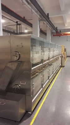 2x4 Pengaturan 50kg Kapasitas Kapsul Lembut Tumbler Dryer dengan 18-30rpm Cage Speed