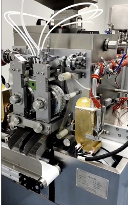 Die Roll Shaft Support Soft Capsule Equipment PLC Control of Stainless Steel Untuk Produksi