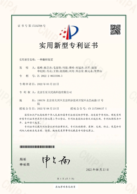 Cina TIENMIN Co.,LTD Sertifikasi